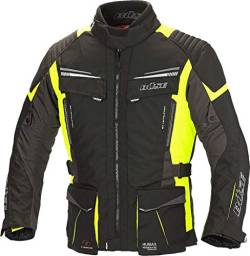 Büse Lago Pro Motorrad Textiljacke (Black/Yellow,6XL) von Büse