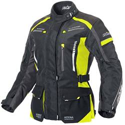 Büse Torino II Textiljacke Motorradjacke schwarz/neongelb Damen 40 von Büse