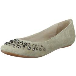 Buffalo 208-8901-1 pig suede, Damen Ballerinas, weiss, (white 392), EU 37 von Buffalo