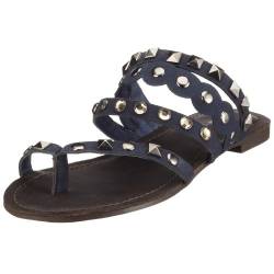 Buffalo 309-5274 nubuck pu, Damen Sandalen/Zehentrenner, blau, (blue ), EU 41 von Buffalo