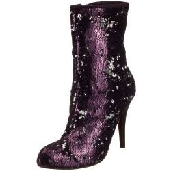 Buffalo 409-501-1 sequins purple 01, Damen Stiefel, violett, (purple 01), EU 37 von Buffalo