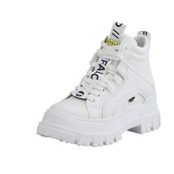 Buffalo Aspha Nc Mid Sneakers für Damen, Weiß, 36 EU von Buffalo