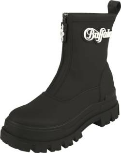 Buffalo Aspha Rain Zip Frauen Gummistiefel schwarz EU37 Polyurethan Streetwear von Buffalo