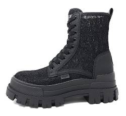 Buffalo Aspha rld lace Damen Stiefel in Schwarz, Größe 36 von Buffalo