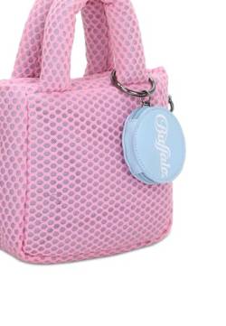 Buffalo Damen Boxy15 Meshy Rose Handtasche, One Size von Buffalo