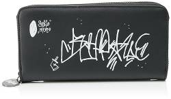 Buffalo Damen Long Wallet Muse Graffiti Reisezubehör-Brieftasche, Grafitti, One Size von Buffalo