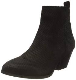 Buffalo Damen Milana Mode-Stiefel, Snake Black, 39 EU von Buffalo