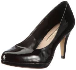 Buffalo London 109-3499 CO PATENT Leather 128325, Damen Pumps, Schwarz (Black 01), EU 40 von Buffalo