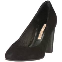 Buffalo London 18290-731 KID SUEDE BLACK 01 110210, Damen, Pumps, Schwarz (BLACK 01), EU 38 von Buffalo