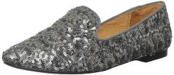 Buffalo London 211-6443 Sequins 138865, Damen Slipper, Silber (Silver 73), EU 37 von Buffalo