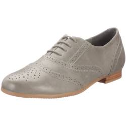 Buffalo London 508-13487-1 Cow Leather 119220, Damen, Halbschuhe, Grau (Grey 10), EU 42 von Buffalo