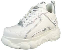 Scarpe donna Buffalo Cld Chai sneaker platform ecopelle white/ silver D24BF02 BN16308671 40 von Buffalo