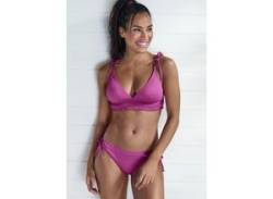 Triangel-Bikini BUFFALO Gr. 34, Cup C/D, pink (fuchsia) Damen Bikini-Sets Ocean Blue von Buffalo