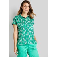 Ärmellose Bluse mit sommerlichen Prints in mint von Bugatti