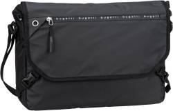 Bugatti Blanc DeLight Messenger Bag  in Schwarz (9.2 Liter), Umhängetasche von Bugatti