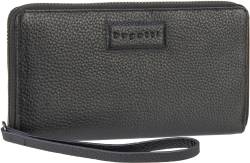 Bugatti Elsa Long Ladies Zip Wallet  in Schwarz (0.5 Liter), Geldbörse von Bugatti