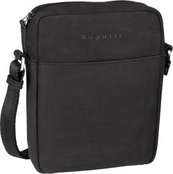 Bugatti Luca Crossbody Bag  in Schwarz (1.9 Liter), Umhängetasche von Bugatti