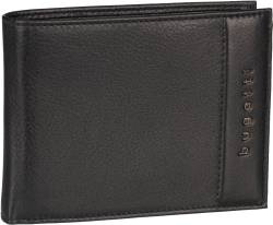 Bugatti Nome Horizontal Wallet with Flap III  in Schwarz (0.3 Liter), Geldbörse von Bugatti