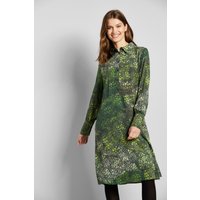 Hemdblusenkleid mit Animal-Print in marine von Bugatti