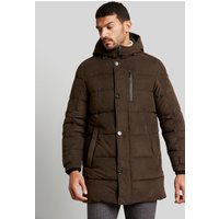 Steppparka mit Kapuze in braun von Bugatti