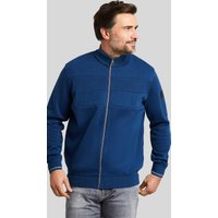 Sweatshirtjacke im klassischen Design in marine von Bugatti