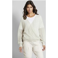 Wickelpullover ultra leicht in beige von Bugatti