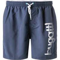 bugatti Herren Badeshorts blau Mikrofaser Mit Prints von Bugatti