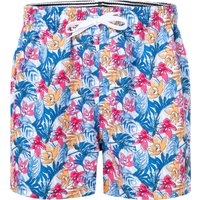 bugatti Herren Badeshorts blau Mikrofaser floral von Bugatti