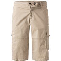 bugatti Herren Cargobermudas beige Baumwolle von Bugatti