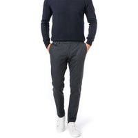 bugatti Herren Chino blau Mikrofaser meliert von Bugatti