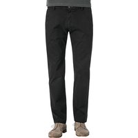 bugatti Herren Chino schwarz Baumwolle von Bugatti