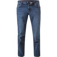 bugatti Herren Jeans blau Baumwoll-Stretch von Bugatti