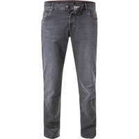 bugatti Herren Jeans grau Baumwoll-Stretch von Bugatti