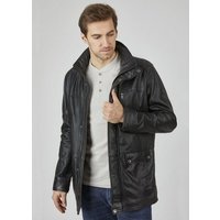 bugatti Lederjacke Antonio mit Steppungen und Ziernähten von Bugatti