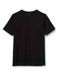 Build Your Brand Boys BY116-Kids Basic Tee T-Shirt, Black, 110/116 von Build Your Brand