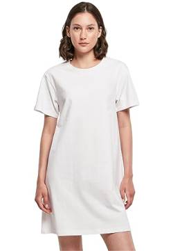 Build Your Brand Damen Ladies Tee Dress Kleid, White, XX-Large von Build Your Brand