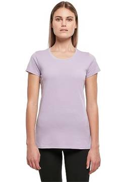 Build Your Brand Damen BB012-Ladies Basic Tee T-Shirt, Lilac, XL von Build Your Brand
