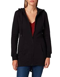 Build Your Brand Damen BY148-Ladies Sweat Parka Kapuzenpullover, Black, XS von Build Your Brand