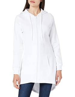 Build Your Brand Damen BY148-Ladies Sweat Parka Kapuzenpullover, White, 4XL von Build Your Brand