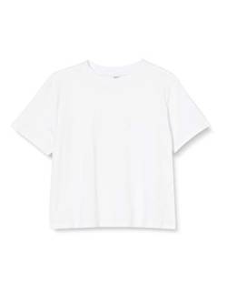 Build Your Brand Girls BY114-Girls Cropped Jersey Tee T-Shirt, White, 158/164 von Build Your Brand