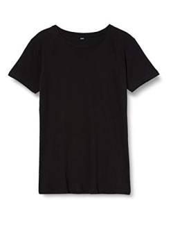 Build Your Brand Girls Short Sleeve Tee T-Shirt, Black, 146/152 von Build Your Brand