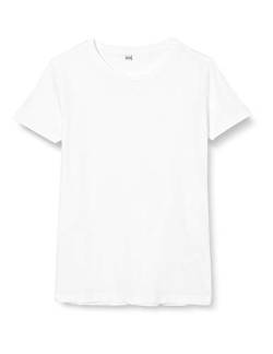 Build Your Brand Girls Short Sleeve Tee T-Shirt, White, 146/152 von Build Your Brand