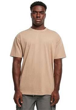 Build Your Brand Herren BY189-Acid Washed Heavy Oversize Tee T-Shirt, unionbeige, XL von Build Your Brand