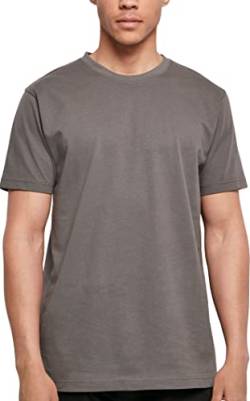 Build Your Brand Herren BY004-T-Shirt Round Neck T-Shirt, darkshadow, XS von Build Your Brand