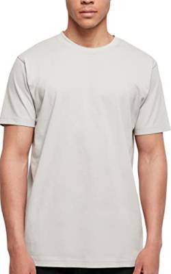 Build Your Brand Herren BY004-T-Shirt Round Neck T-Shirt, lightasphalt, 5XL von Build Your Brand