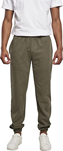 Build Your Brand Herren Basic Jogging Pants Hose, Olive, L von Build Your Brand