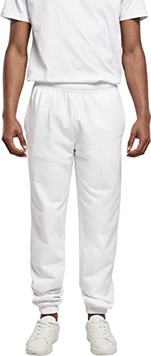 Build Your Brand Herren Basic Jogging Pants Hose, Weiß, 3XL von Build Your Brand