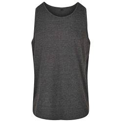 Build Your Brand Herren Basic Tank T-Shirt, Charcoal, 4XL von Build Your Brand