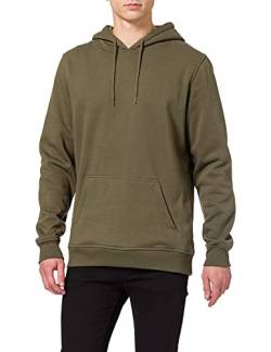 Build Your Brand Herren Heavy Hoody Jacke, Grün (Olive 00176), XX-Large von Build Your Brand