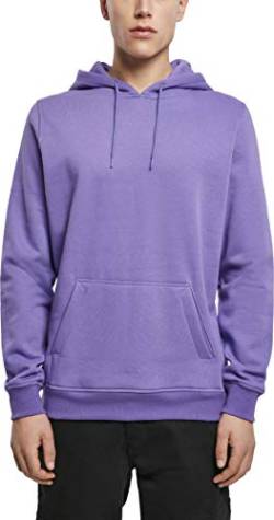 Build Your Brand Herren Heavy Hoody Jacke, Violett (Ultraviolet 01459), Small von Build Your Brand